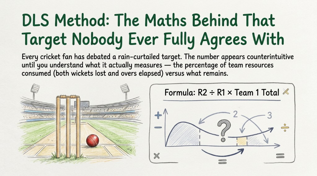 DLS Method: The Maths Behind That Target Nobody Ever Fully Agrees With